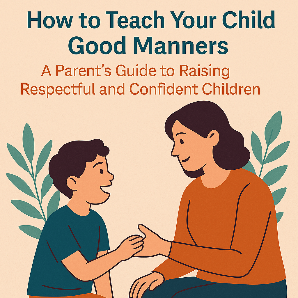 how to teach your child good etiquette